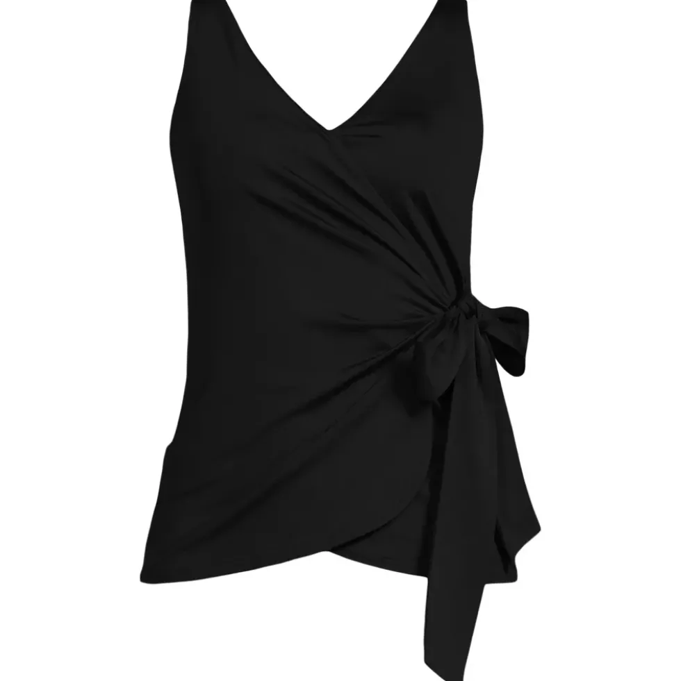 Women's Side Tie Tankini Top