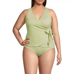 Women's Side Tie Tankini Top