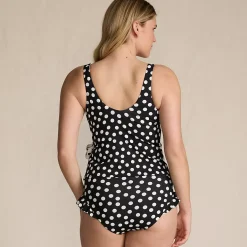 Women's Side Tie Tankini Top