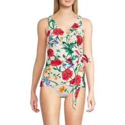 Women's Side Tie Tankini Top