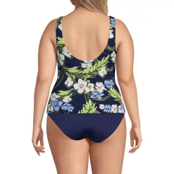 Women's Side Tie Tankini Top
