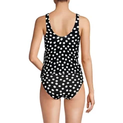 Women's Side Tie Tankini Top