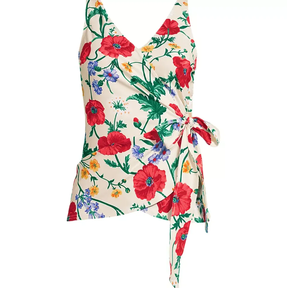 Women's Side Tie Tankini Top