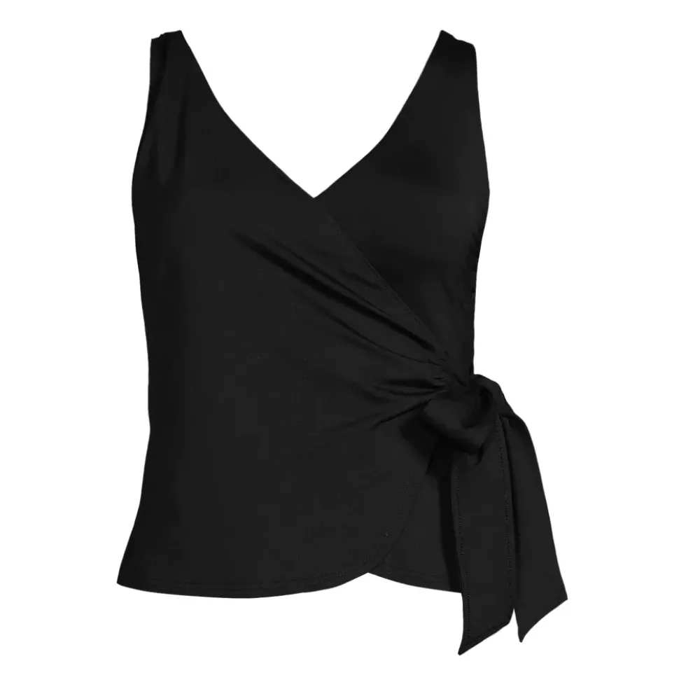 Women's Side Tie Tankini Top
