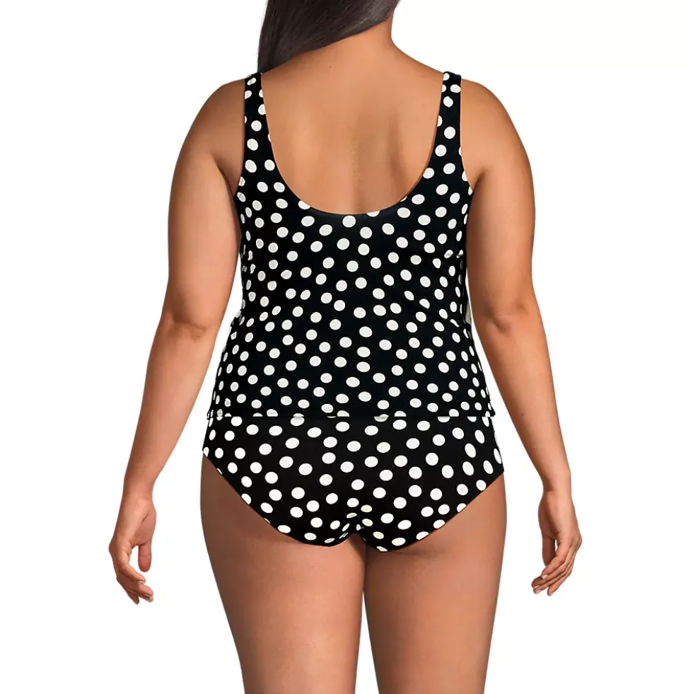 Women's Side Tie Tankini Top