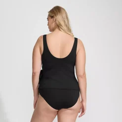 Women's Side Tie Tankini Top