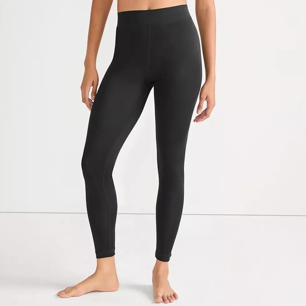 Women's Silk Interlock Long Underwear Leggings Pants