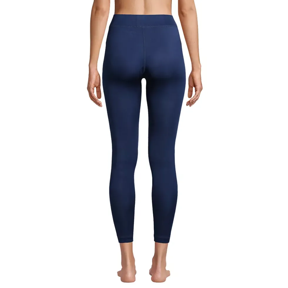 Women's Silk Interlock Long Underwear Leggings Pants