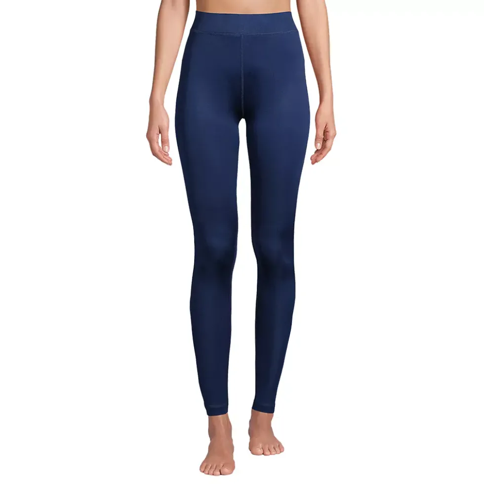Women's Silk Interlock Long Underwear Leggings Pants