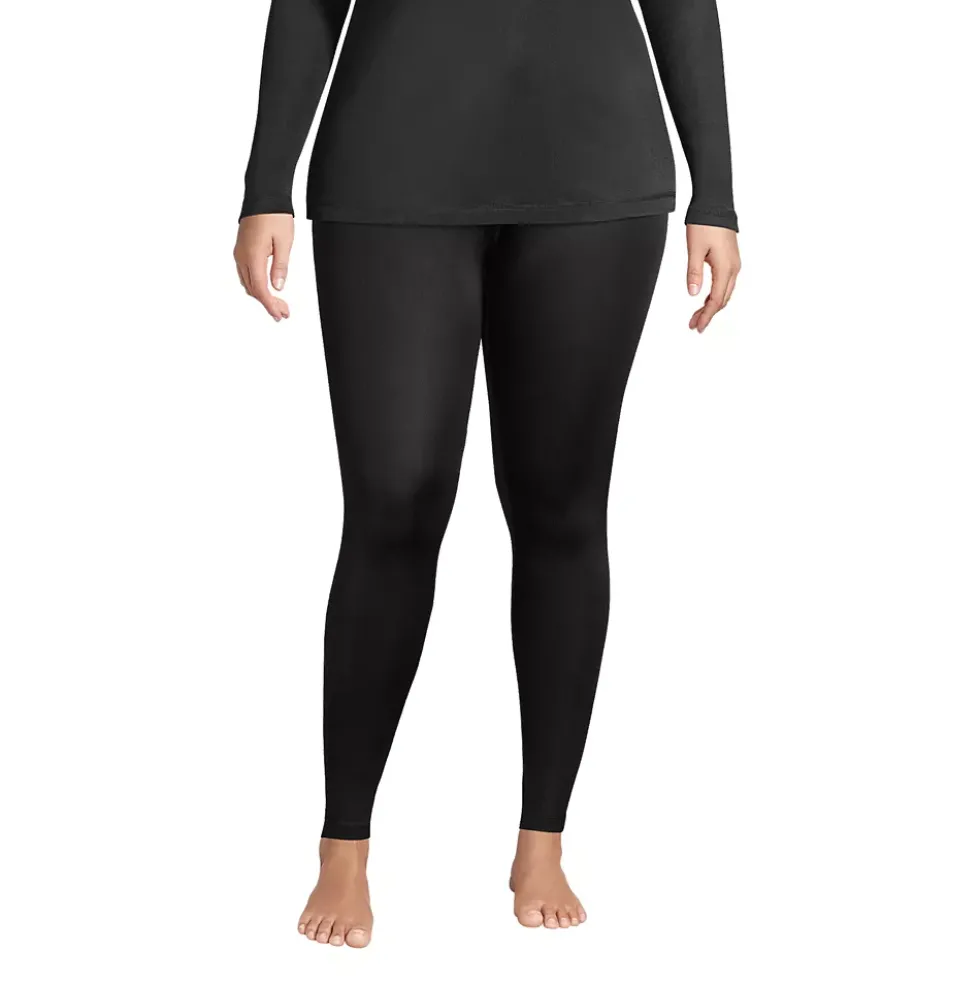 Women's Silk Interlock Long Underwear Leggings Pants