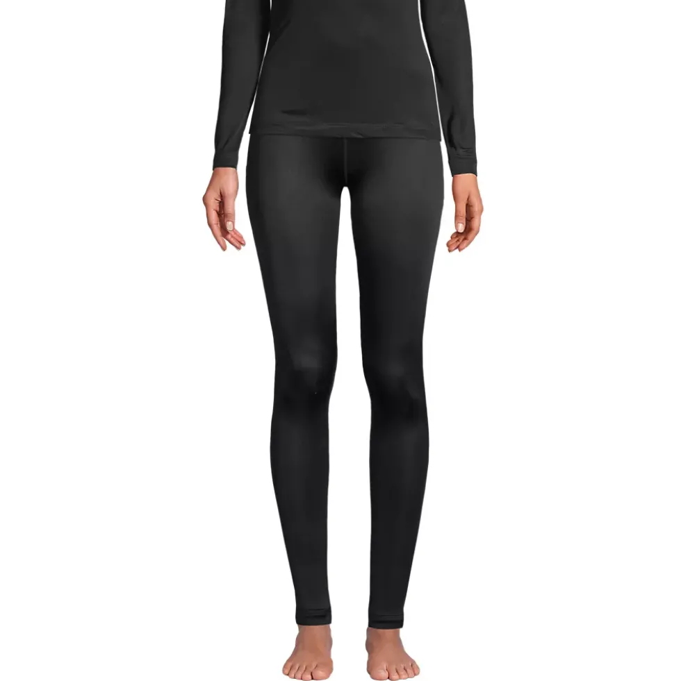 Women's Silk Interlock Long Underwear Leggings Pants