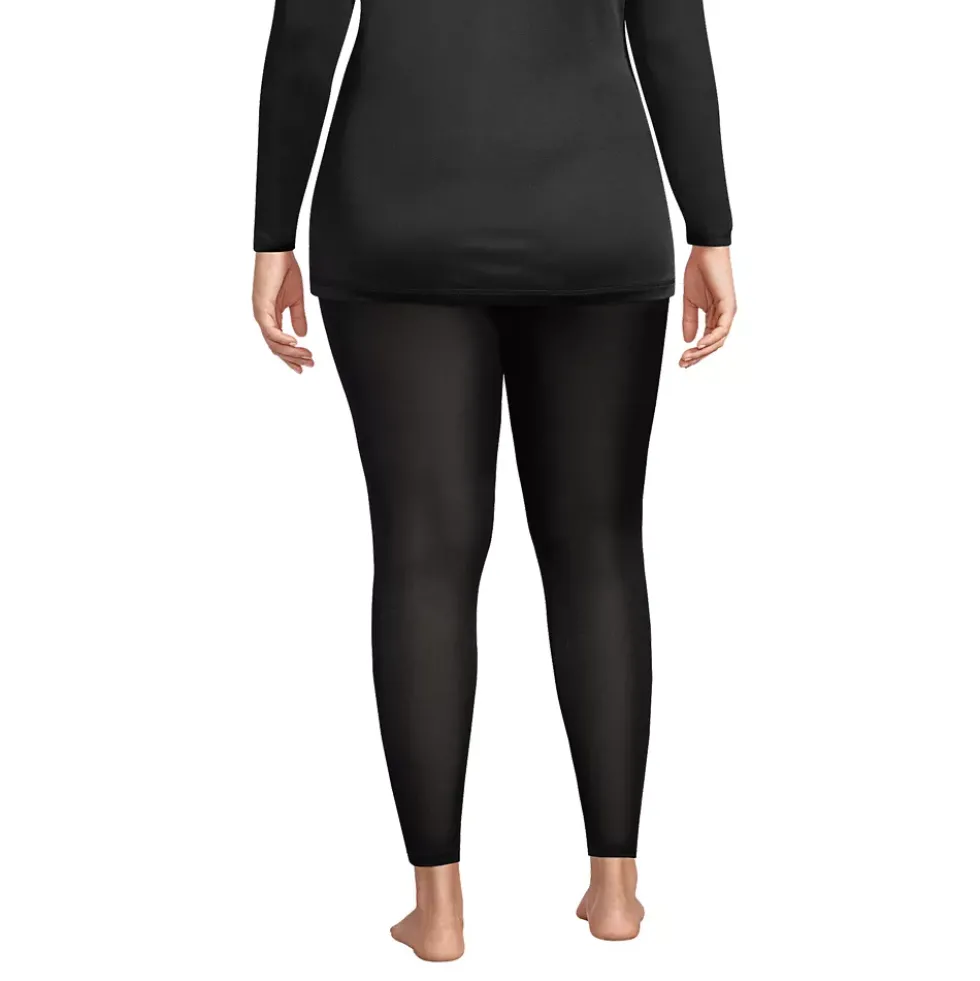 Women's Silk Interlock Long Underwear Leggings Pants