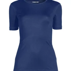 Women's Silk Interlock Short Sleeve Crewneck Long Underwear Thermal Baselayer Top