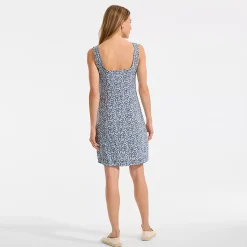 Women's Silky Knit Mini Shift Dress