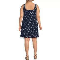 Women's Silky Knit Mini Shift Dress