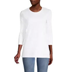Women's 3/4 Sleeve Cotton Supima Tunic