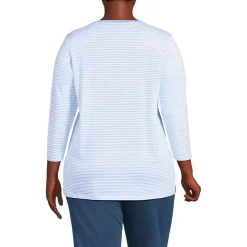 Women's 3/4 Sleeve Cotton Supima Tunic