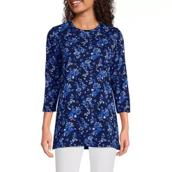 Women's 3/4 Sleeve Cotton Supima Tunic