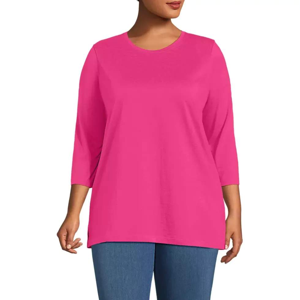 Women's 3/4 Sleeve Cotton Supima Tunic