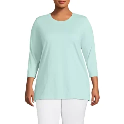 Women's 3/4 Sleeve Cotton Supima Tunic