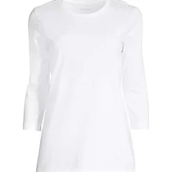 Women's 3/4 Sleeve Cotton Supima Tunic