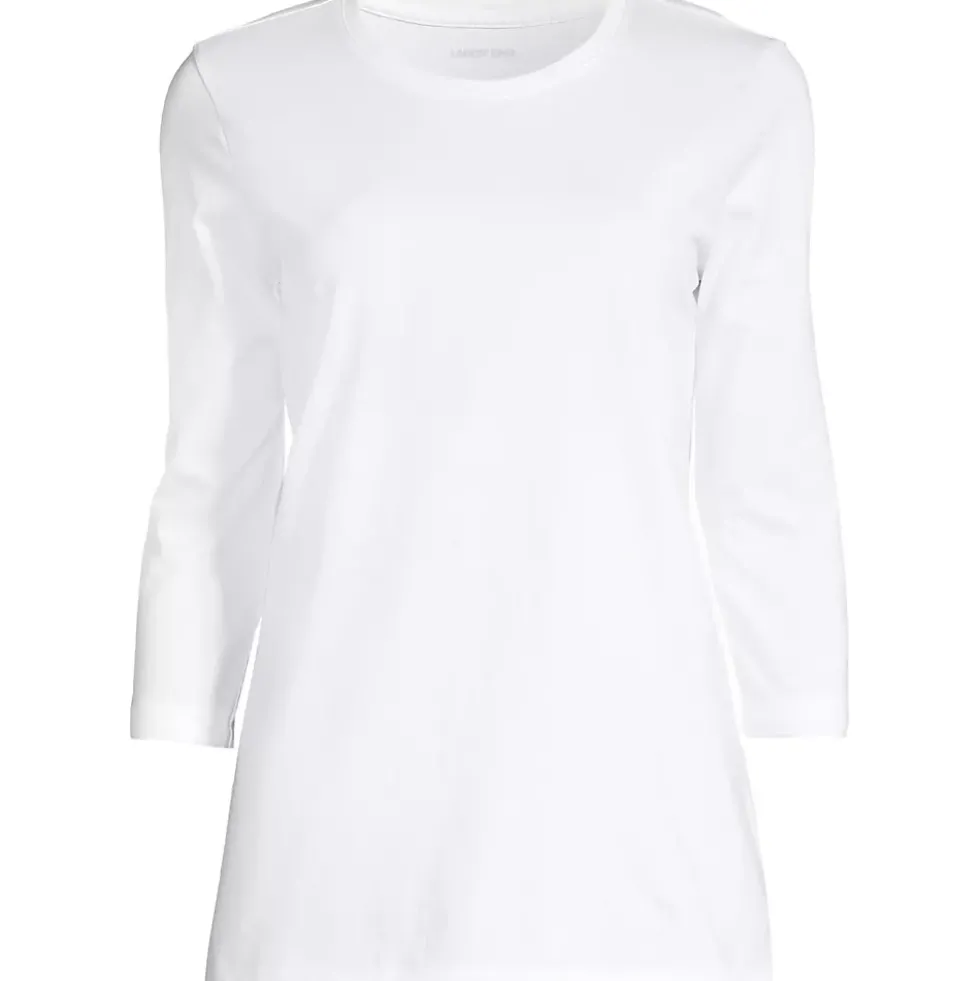 Women's 3/4 Sleeve Cotton Supima Tunic