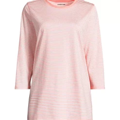 Women's 3/4 Sleeve Cotton Supima Tunic