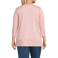 Women's 3/4 Sleeve Cotton Supima Tunic