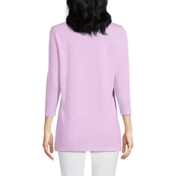 Women's 3/4 Sleeve Cotton Supima Tunic