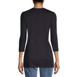 Women's 3/4 Sleeve Cotton Supima Tunic