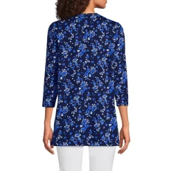 Women's 3/4 Sleeve Cotton Supima Tunic