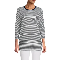 Women's 3/4 Sleeve Cotton Supima Tunic