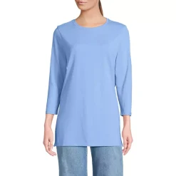 Women's 3/4 Sleeve Cotton Supima Tunic
