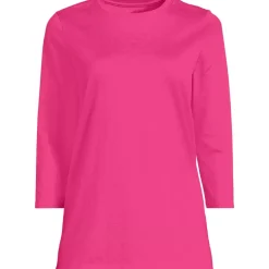 Women's 3/4 Sleeve Cotton Supima Tunic