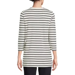 Women's 3/4 Sleeve Cotton Supima Tunic