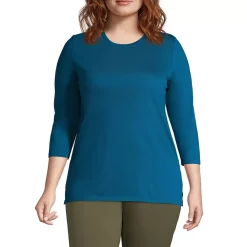 Women's 3/4 Sleeve Cotton Supima Tunic
