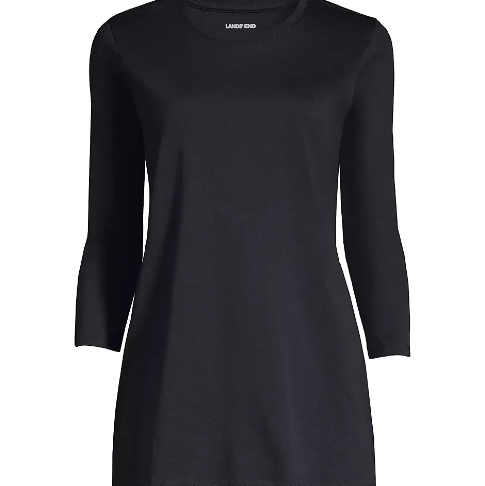 Women's 3/4 Sleeve Cotton Supima Tunic