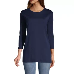 Women's 3/4 Sleeve Cotton Supima Tunic