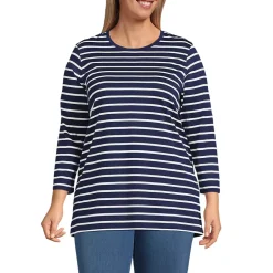Women's 3/4 Sleeve Cotton Supima Tunic