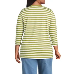 Women's 3/4 Sleeve Cotton Supima Tunic