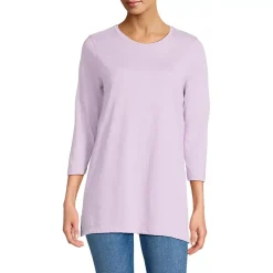 Women's 3/4 Sleeve Cotton Supima Tunic
