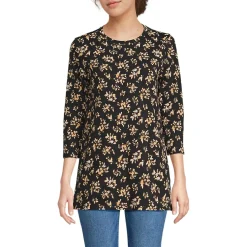 Women's 3/4 Sleeve Cotton Supima Tunic