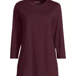 Women's 3/4 Sleeve Cotton Supima Tunic