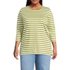 Women's 3/4 Sleeve Cotton Supima Tunic