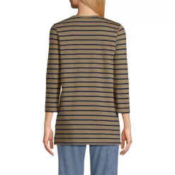 Women's 3/4 Sleeve Cotton Supima Tunic