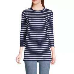 Women's 3/4 Sleeve Cotton Supima Tunic