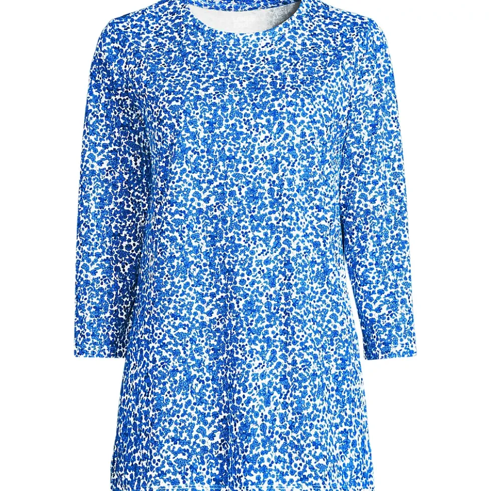 Women's 3/4 Sleeve Cotton Supima Tunic