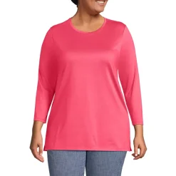 Women's 3/4 Sleeve Cotton Supima Tunic