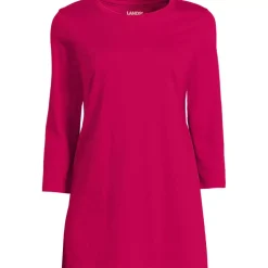 Women's 3/4 Sleeve Cotton Supima Tunic
