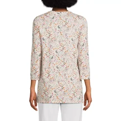 Women's 3/4 Sleeve Cotton Supima Tunic